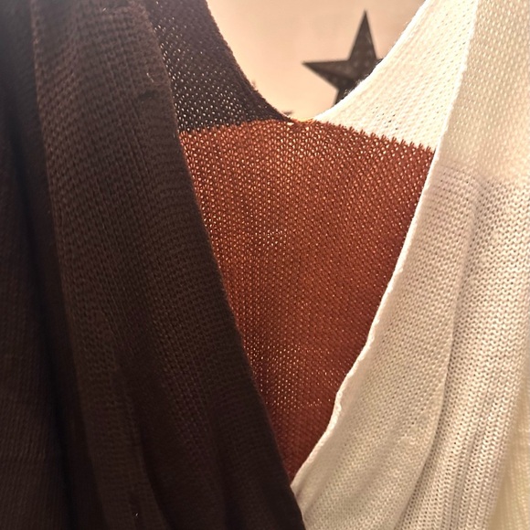 Colorblock V-Neck Sweater - Picture 4 of 4